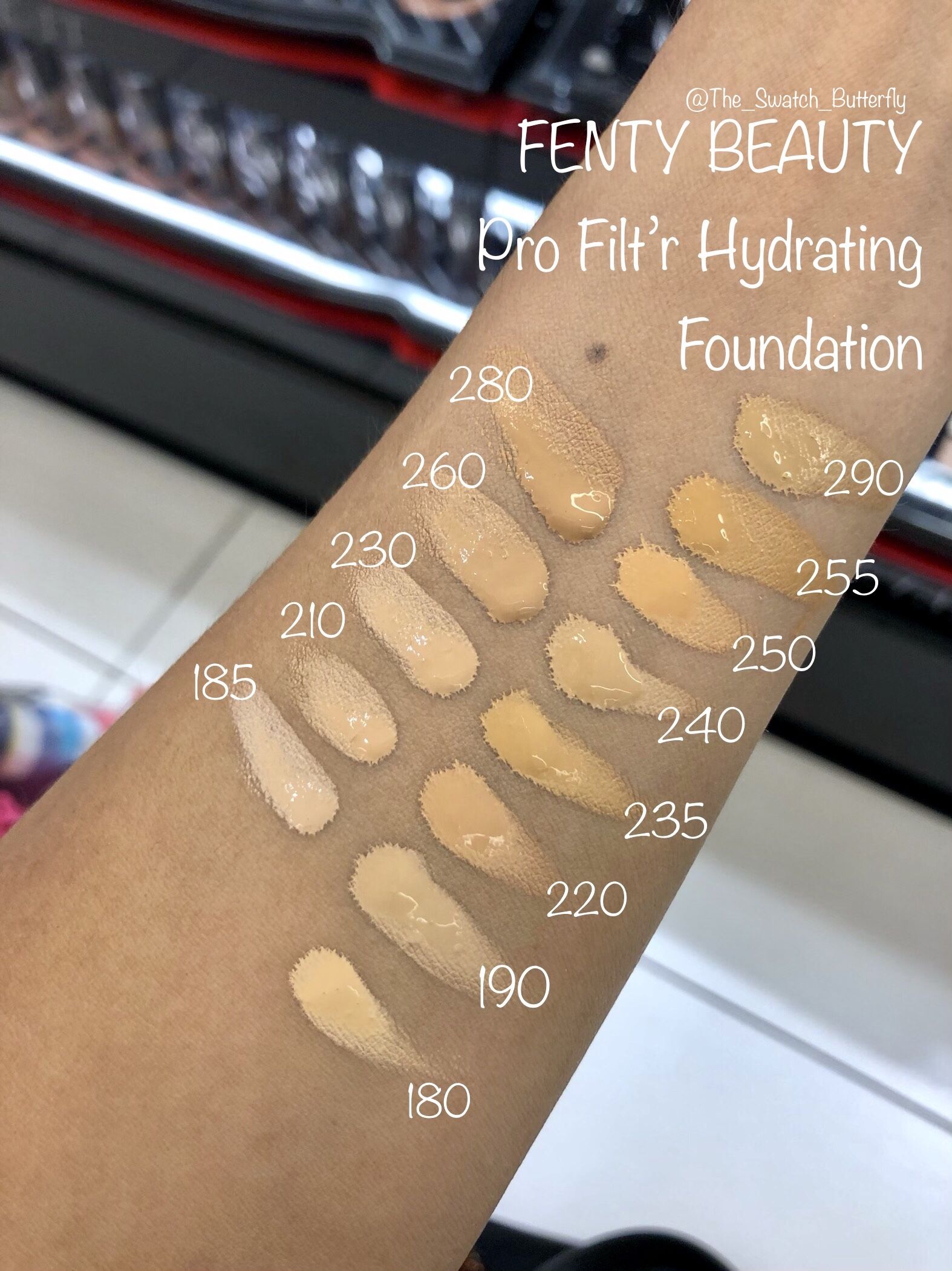 Fenty Beauty Profltr Hydration Foundation USBPK